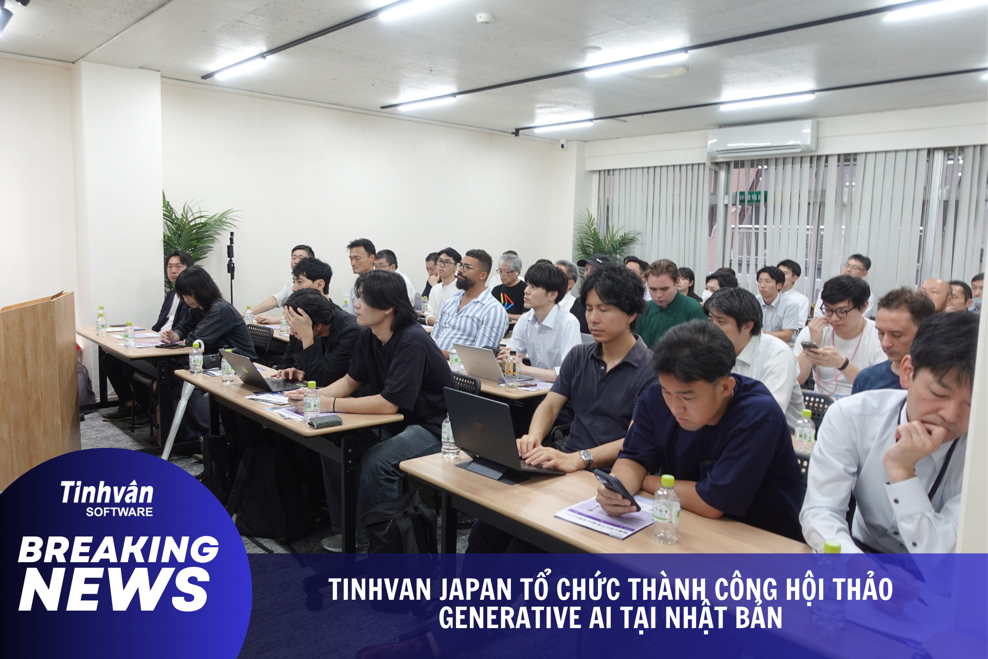 Tinhvan Japan Tổ Chức Thành Công Hội Thảo Generative AI tại Nhật Bản